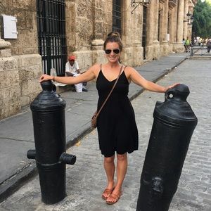 MIDI American apparel wrap dress